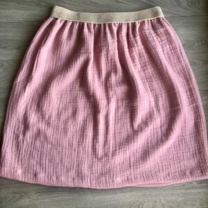 Jupe courte Gisèle en double gaze de coton