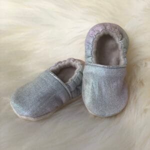 Chaussons bébé doublés en polaire de coton biologique – Image 5