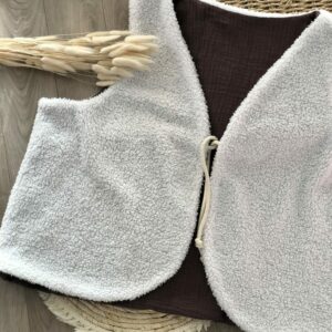 Gilet de berger réversible mixte - Homme du S au XL