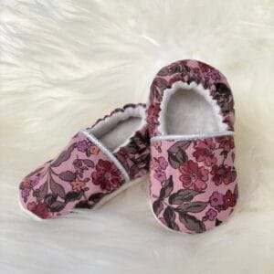 Chaussons bébé doublés en polaire de coton biologique – Image 10