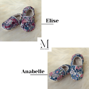 Chaussons bébé doublés en polaire de coton biologique – Image 12