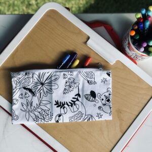 Trousse lavable à colorier (motif au choix) – Image 4