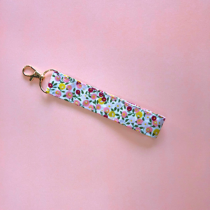 porte clés Amandine - rose