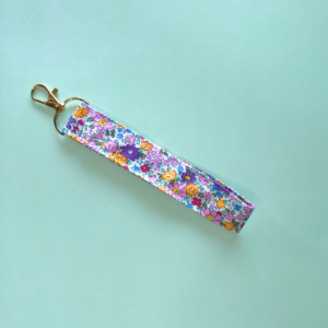 porte clés Bouquet de printemps - vert