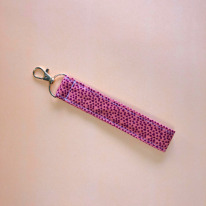 porte clés Eclat marsala - rose