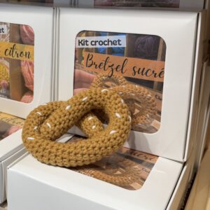 DIY Kit crochet - Bretzel sucré